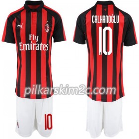 Koszulka AC Milan Hakan Calhanoglu 10 Dziecięca Główna 2018-2019 - Koszulki Piłkarskie